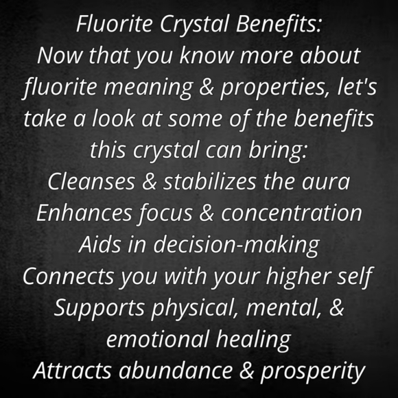 Learn About Fluorite 💚💜💛🤍🩷 - Picture 11 of 16